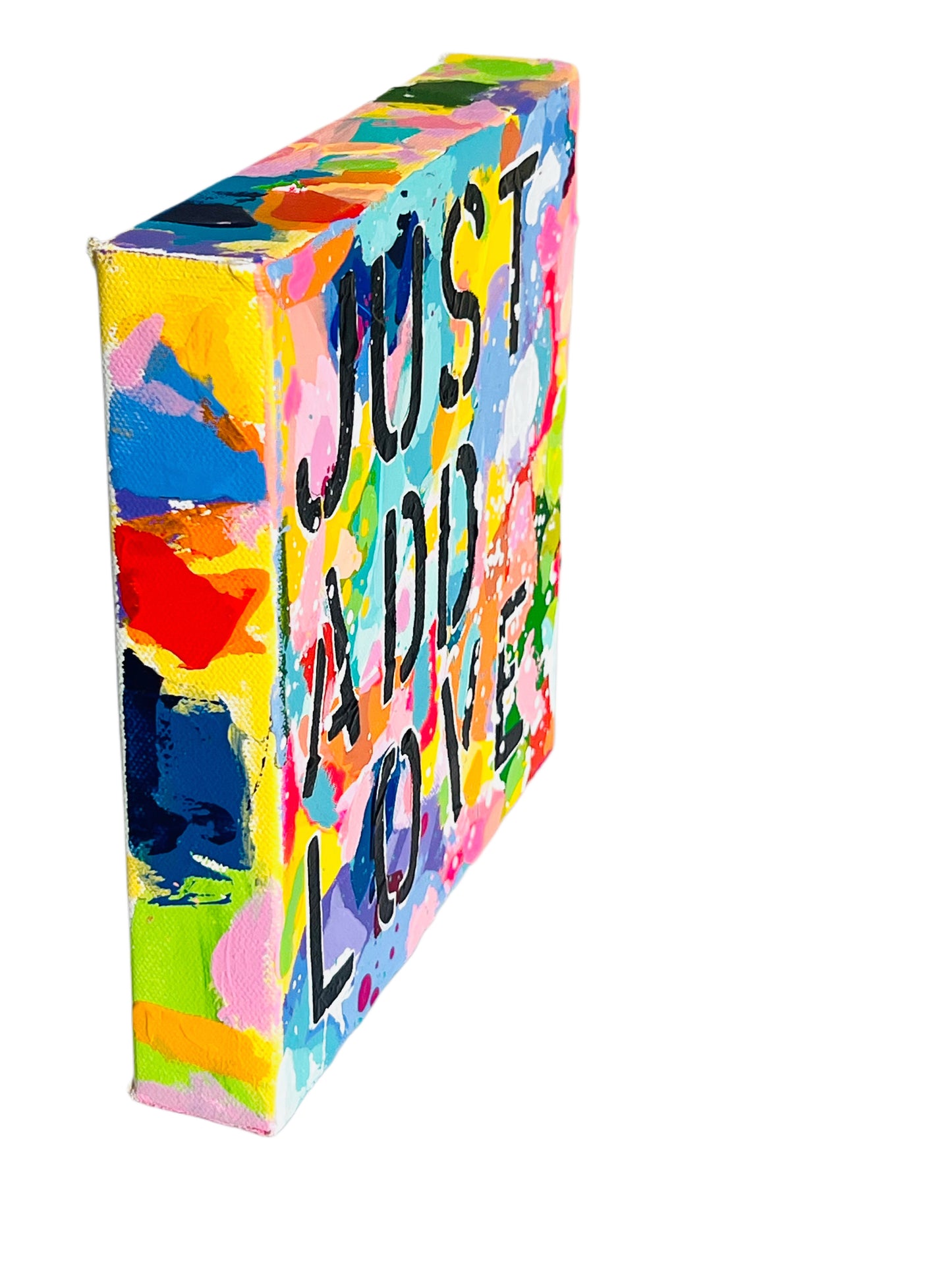 Just Add Love #4 8"x8"