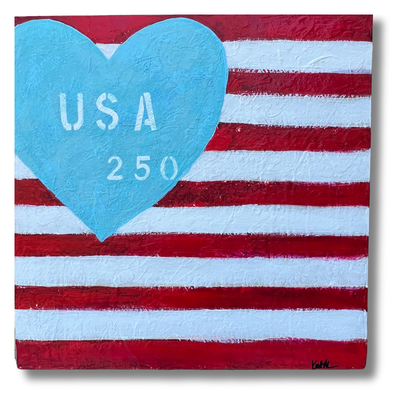 With Brave Hearts 2 20"x20"