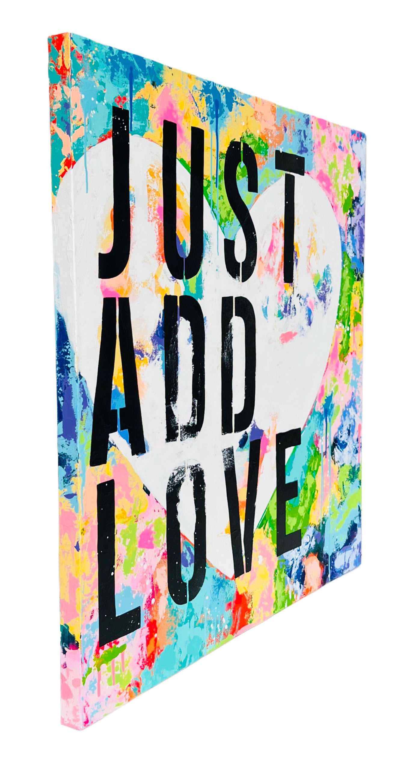 Just Add Love #6 36" x 36"