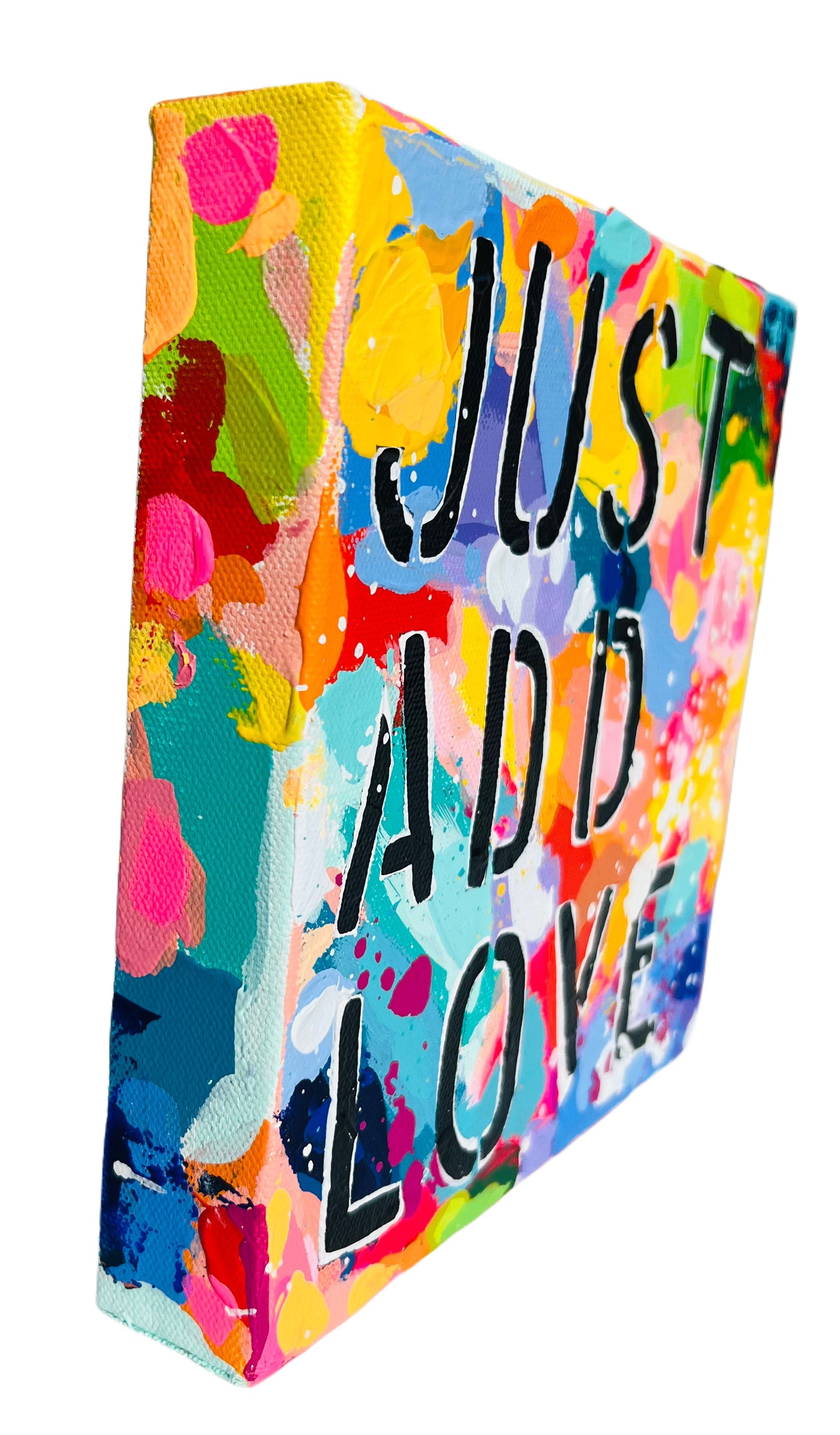 Just Add Love #3 8"x8"