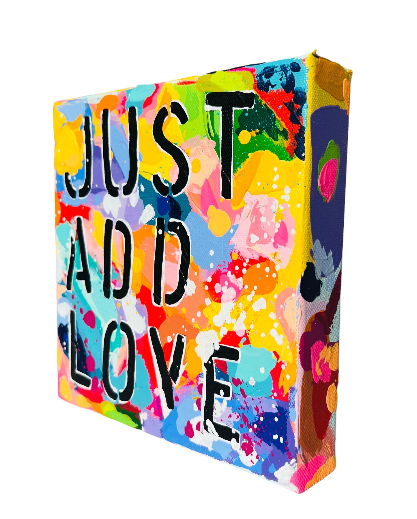 Just Add Love #3 8"x8"