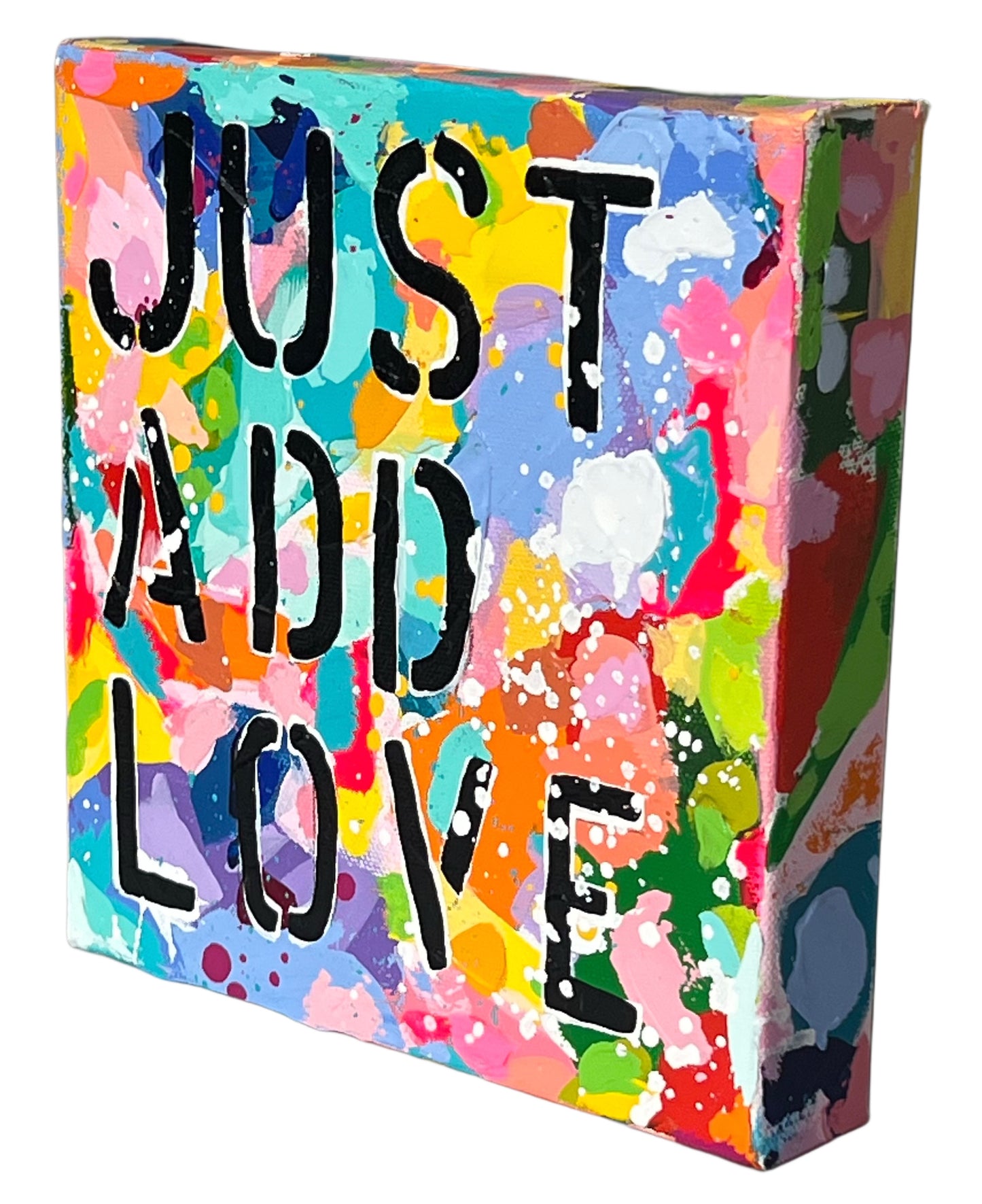 Just Add Love #4 8"x8"