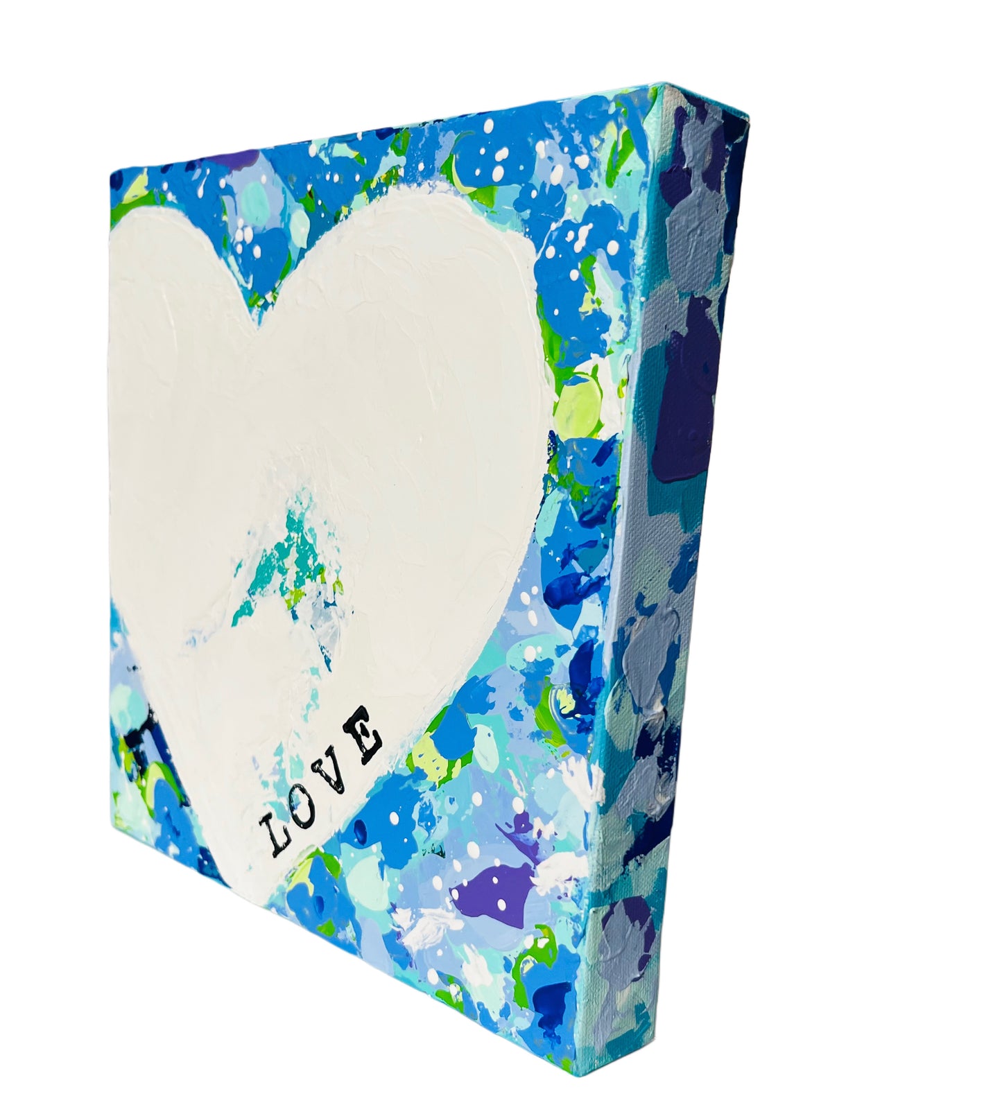 In the Blue #4 10"x10"