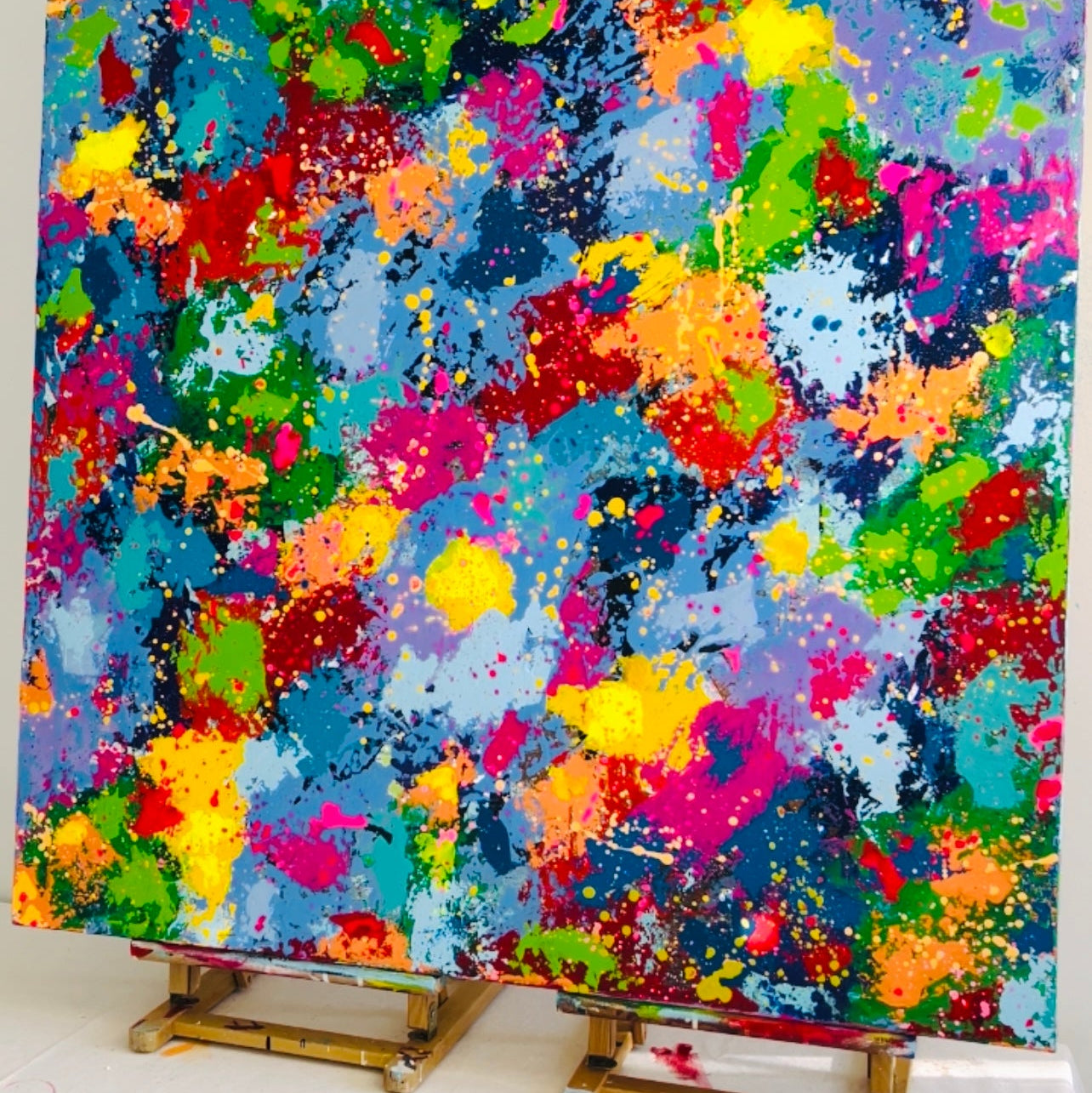 No Holding Back 36"x36"