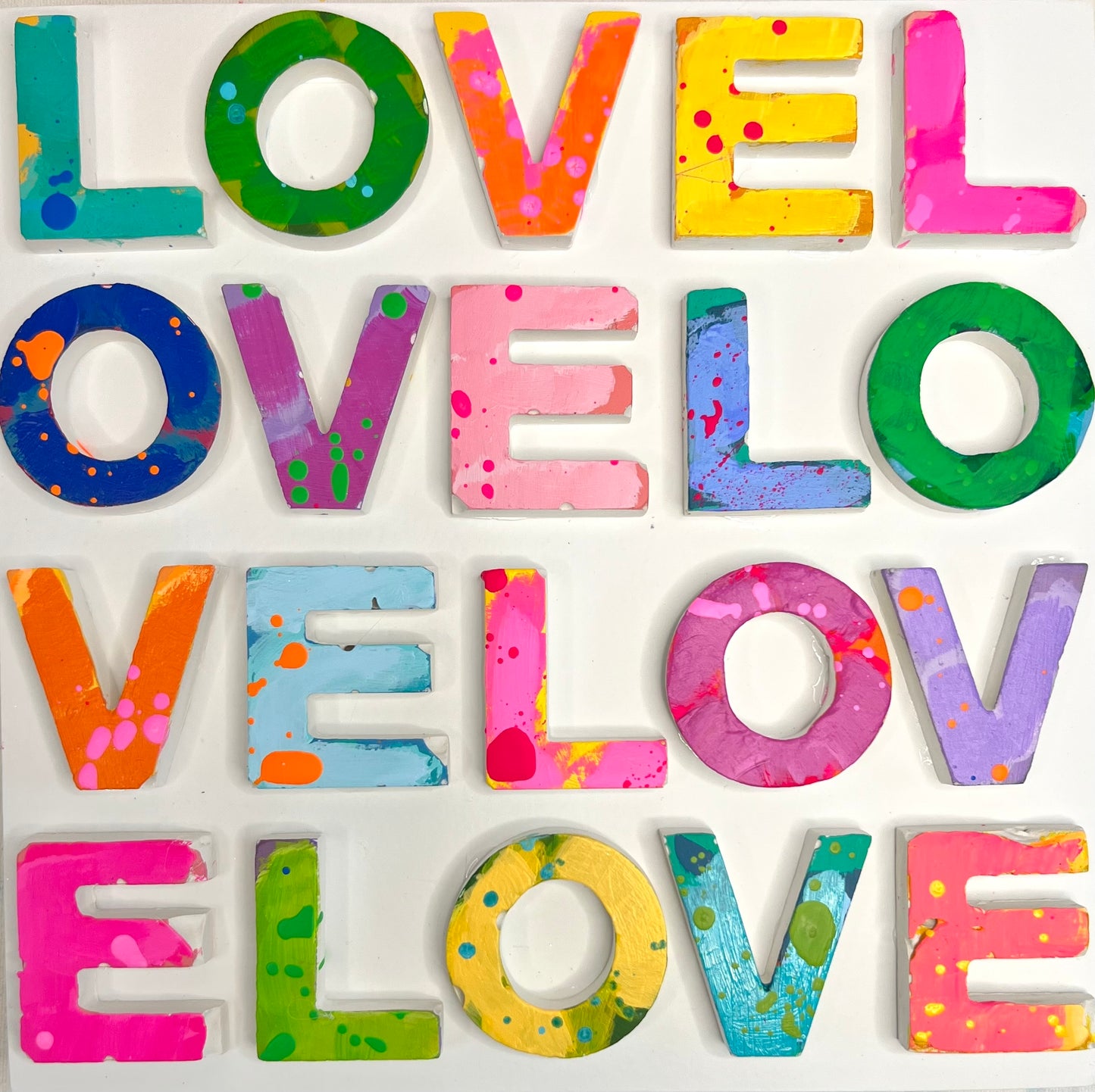 Love Multiplied 8"x8"