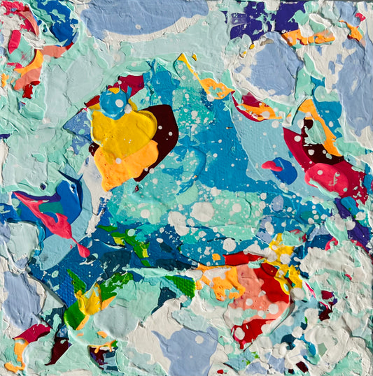 Confetti Tides 6"x6"