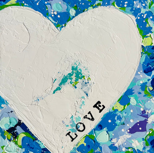 In the Blue #4 10"x10"