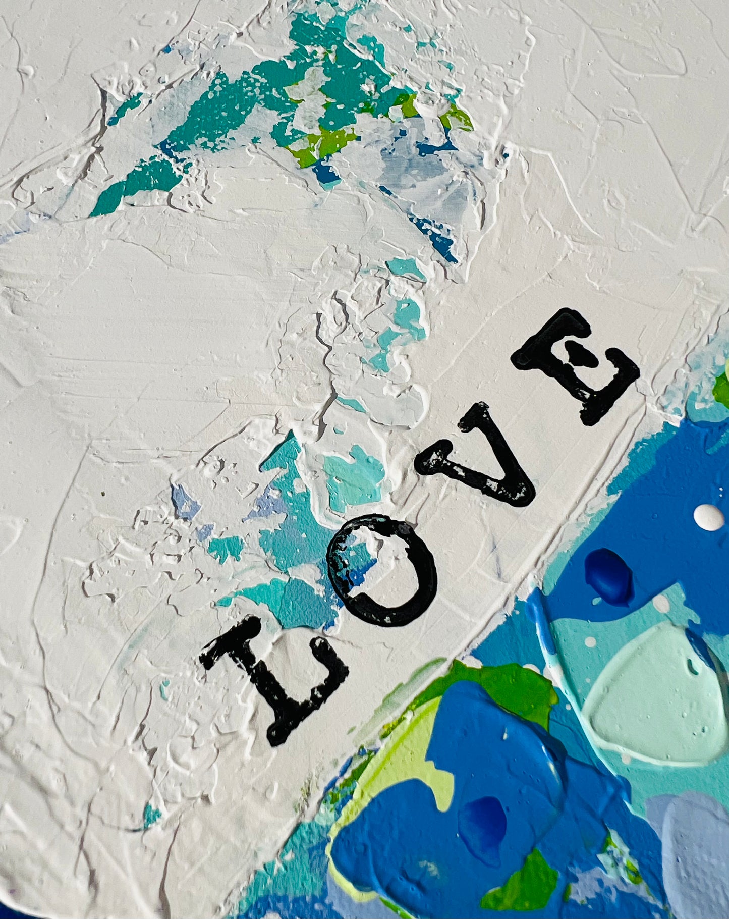 In the Blue #4 10"x10"