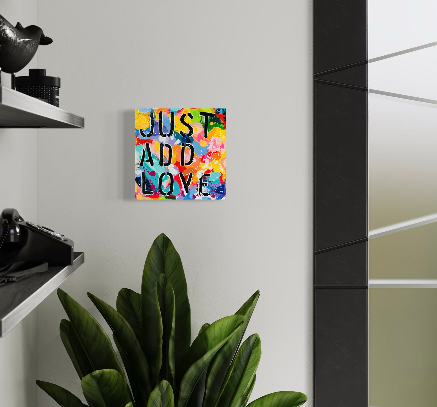 Just Add Love #3 8"x8"