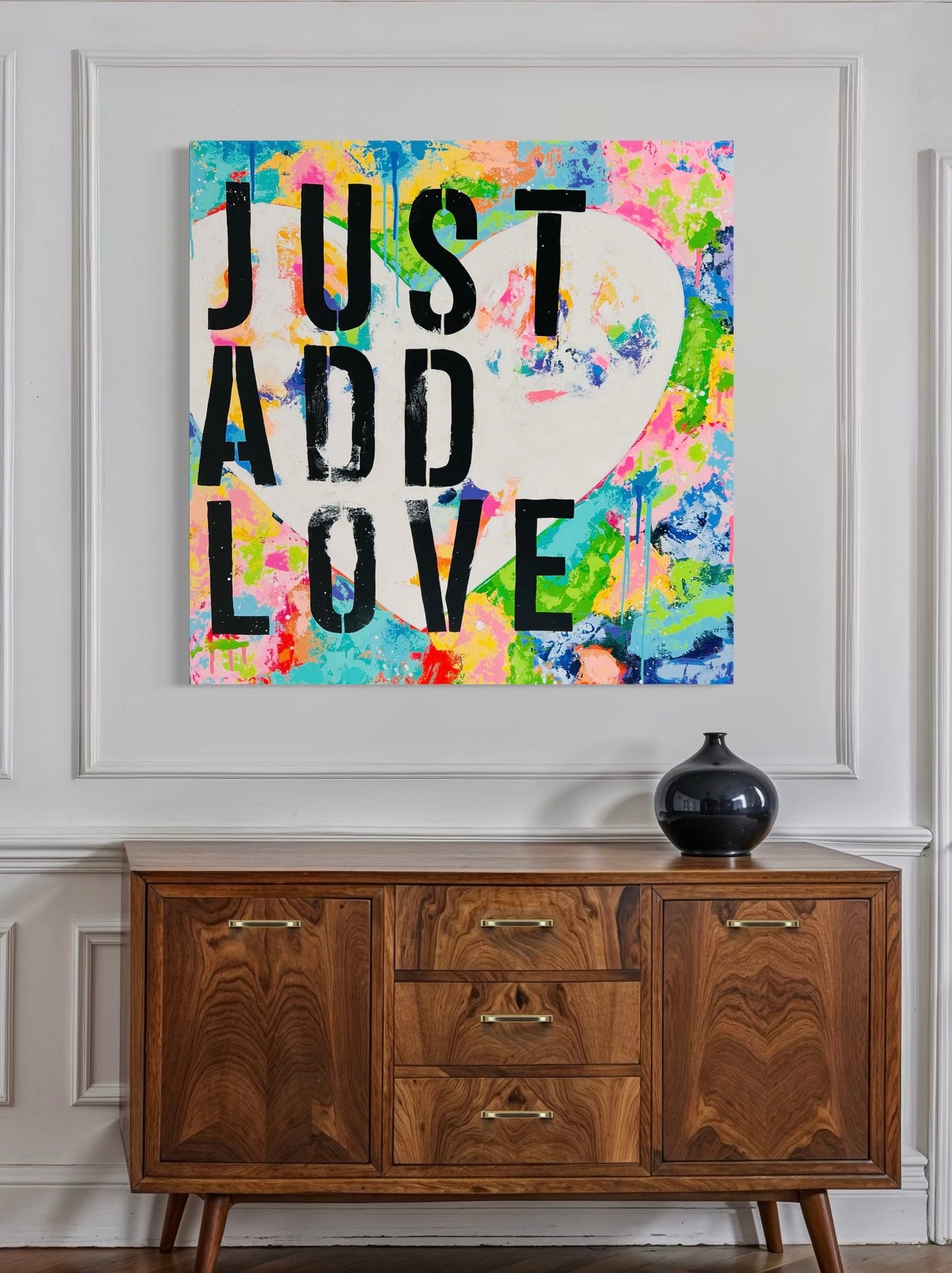 Just Add Love #6 36" x 36"