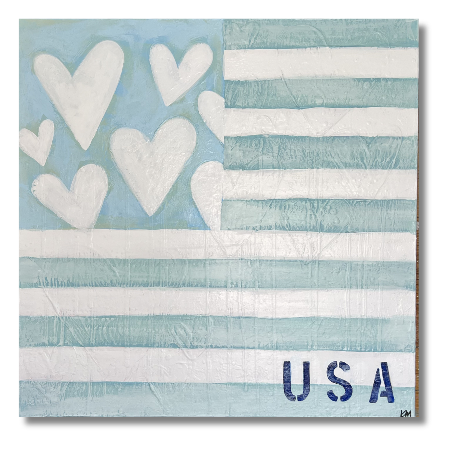 With Brave Hearts 7 20"x20"