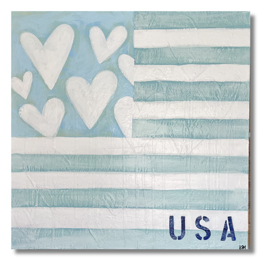 With Brave Hearts 7 20"x20"