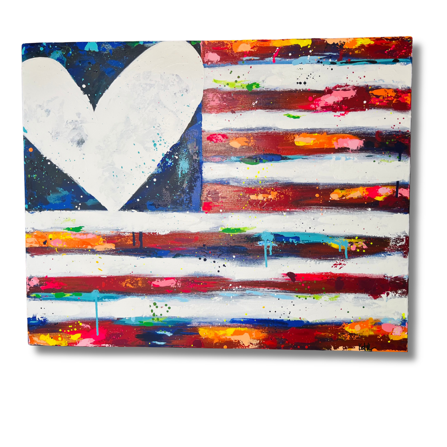 With Brave Hearts 4 30"x24"
