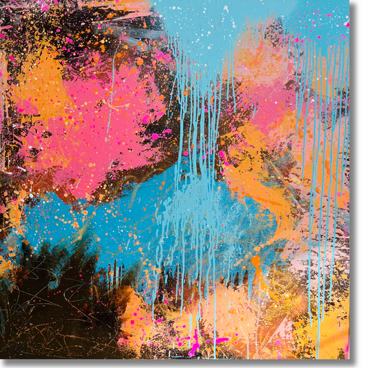 Where Peace Finds Its Way 36"x36"